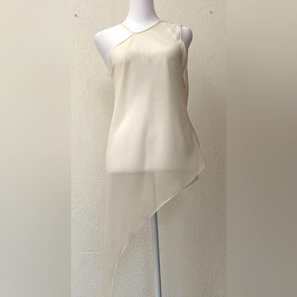 Sheer asymmetric top by Zara Never worn - Picture 2 of 8